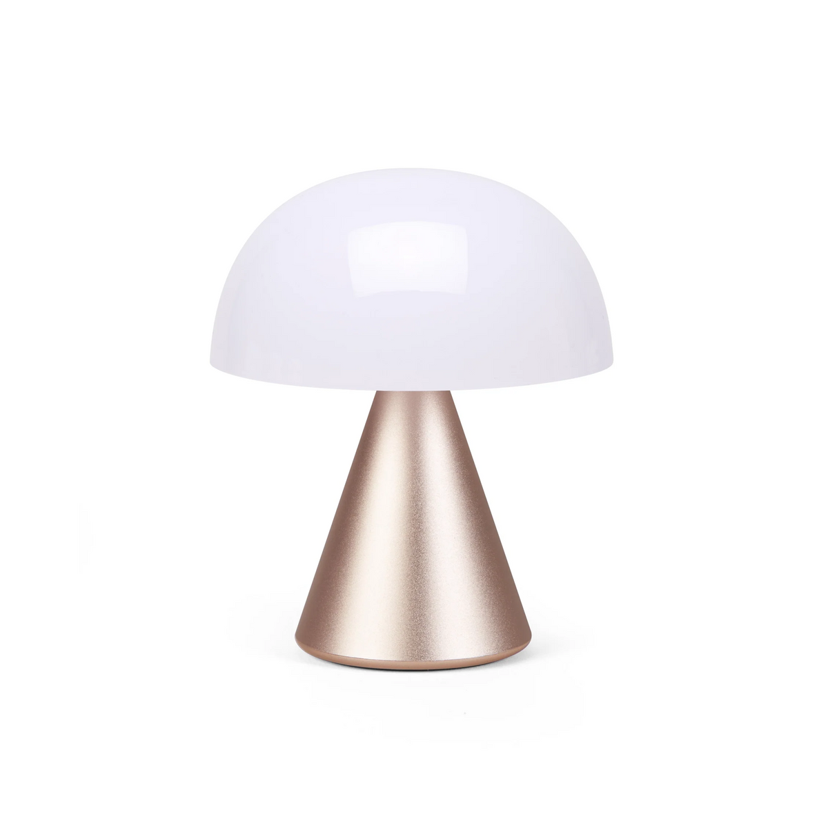 Oplaadbare LED lamp Mina M Soft Gold - detailfoto 1