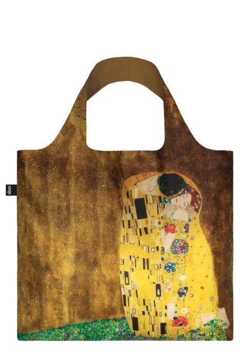 Opvouwbare Shopper Museum  The Kiss - cadeau van Kado in Huis
