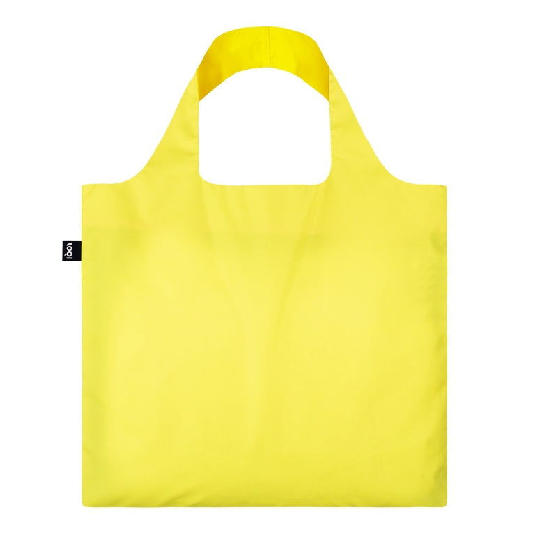 Shopper Neon Geel Gerecycled - detailfoto 1