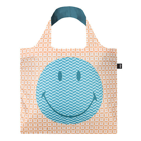 Opvouwbare Shopper Smiley - cadeau van Kado in Huis