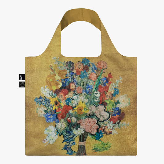 Opvouwbare Shopper Van Gogh Museum 50th Anniversary Gold - cadeau van Kado in Huis