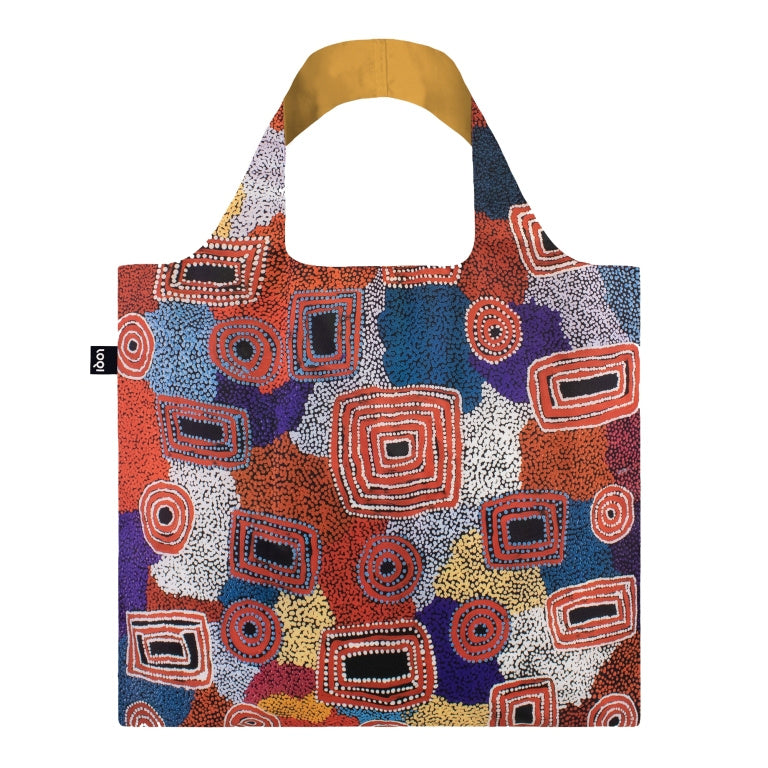 Opvouwbare Shopper Water Dreaming Red - detailfoto 1