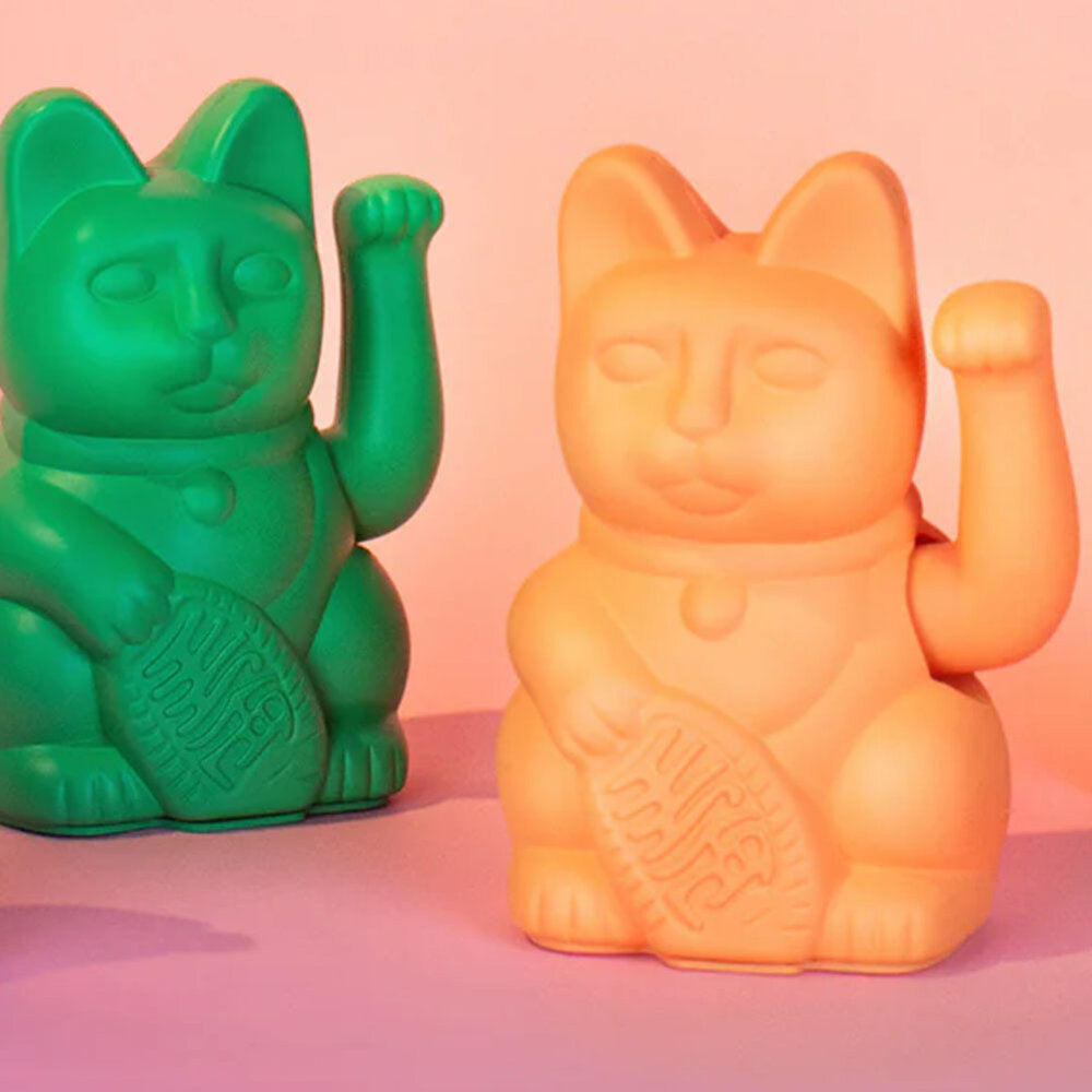 Lucky Cat Perzik Hoop - detailfoto 2