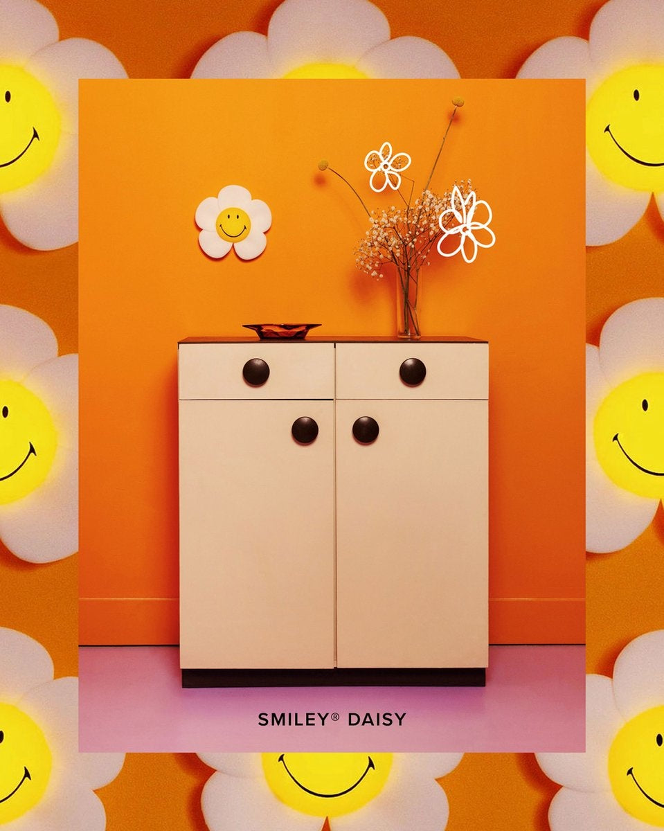 Smiley Daisy Daglicht Wandlamp - detailfoto 4