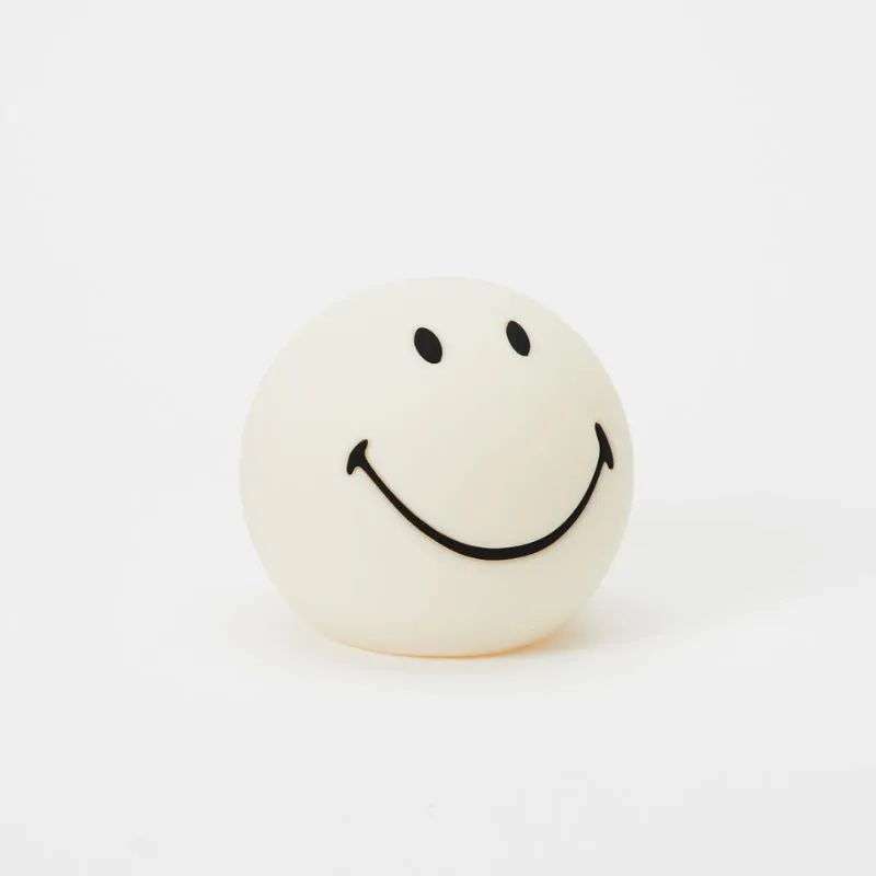 Smiley Led Lampje Wit Zwart - cadeau van Kado in Huis