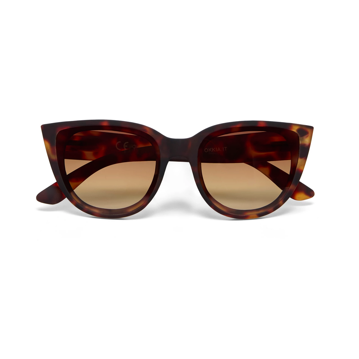 Zonnebril Bruin Classic Cat Eye Silvia - detailfoto 1