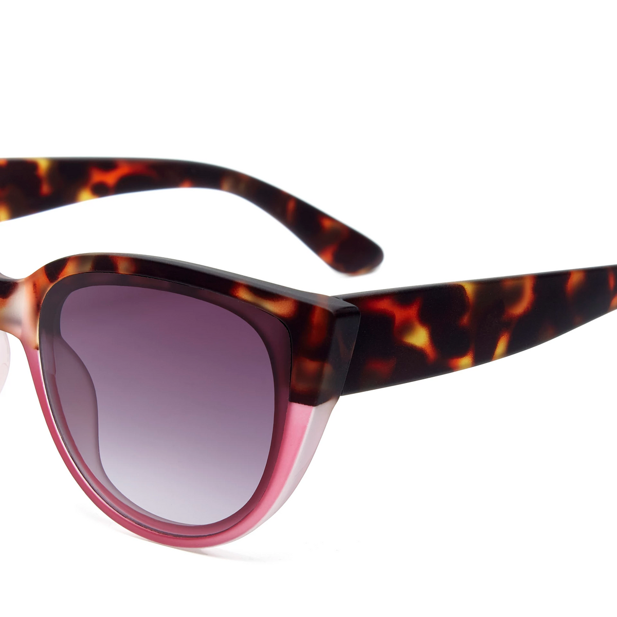 Zonnebril Roze Havana Cat Eye Silvia - detailfoto 3