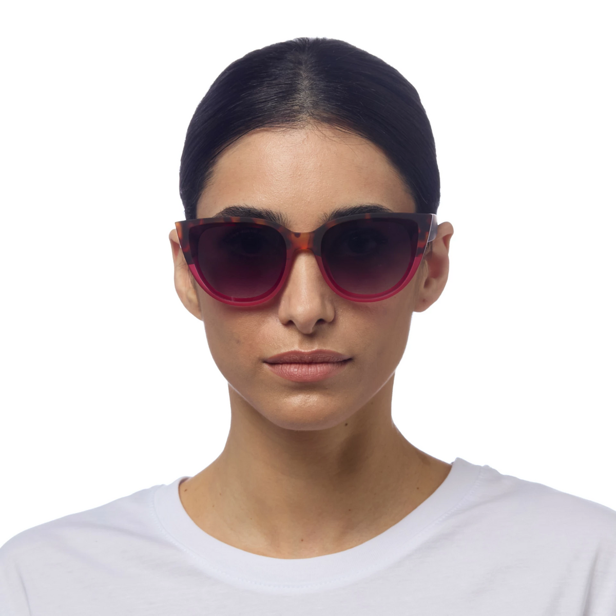 Zonnebril Roze Havana Cat Eye Silvia - detailfoto 2