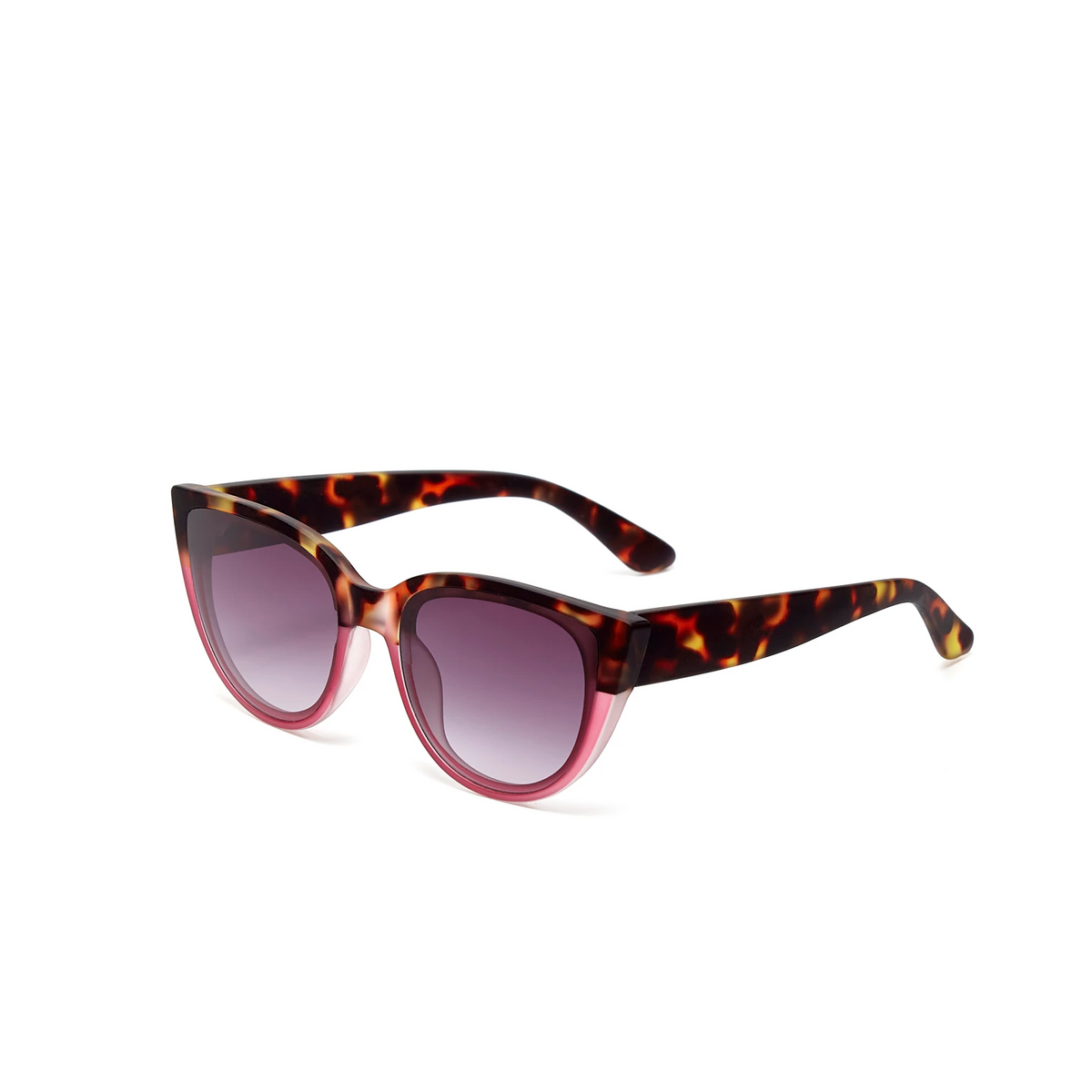 Zonnebril Roze Havana Cat Eye Silvia - detailfoto 5