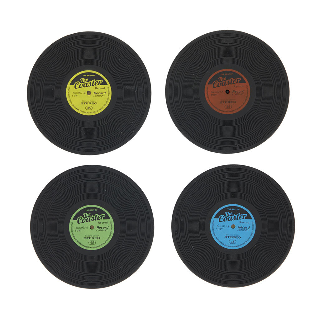 Onderzetters Vinyl The Coaster set van 4 - detailfoto 2