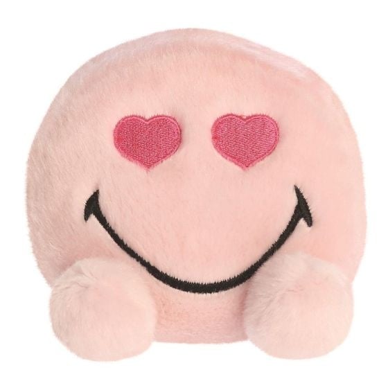 Knuffel Hartjes Ogen Smiley Aurora 13 cm - cadeau van Kado in Huis