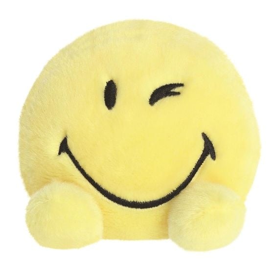 Knuffel Knipoog Smiley Aurora 13 cm - cadeau van Kado in Huis