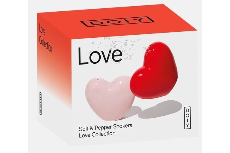 Peper en zoutstel Love - cadeau van Kado in Huis