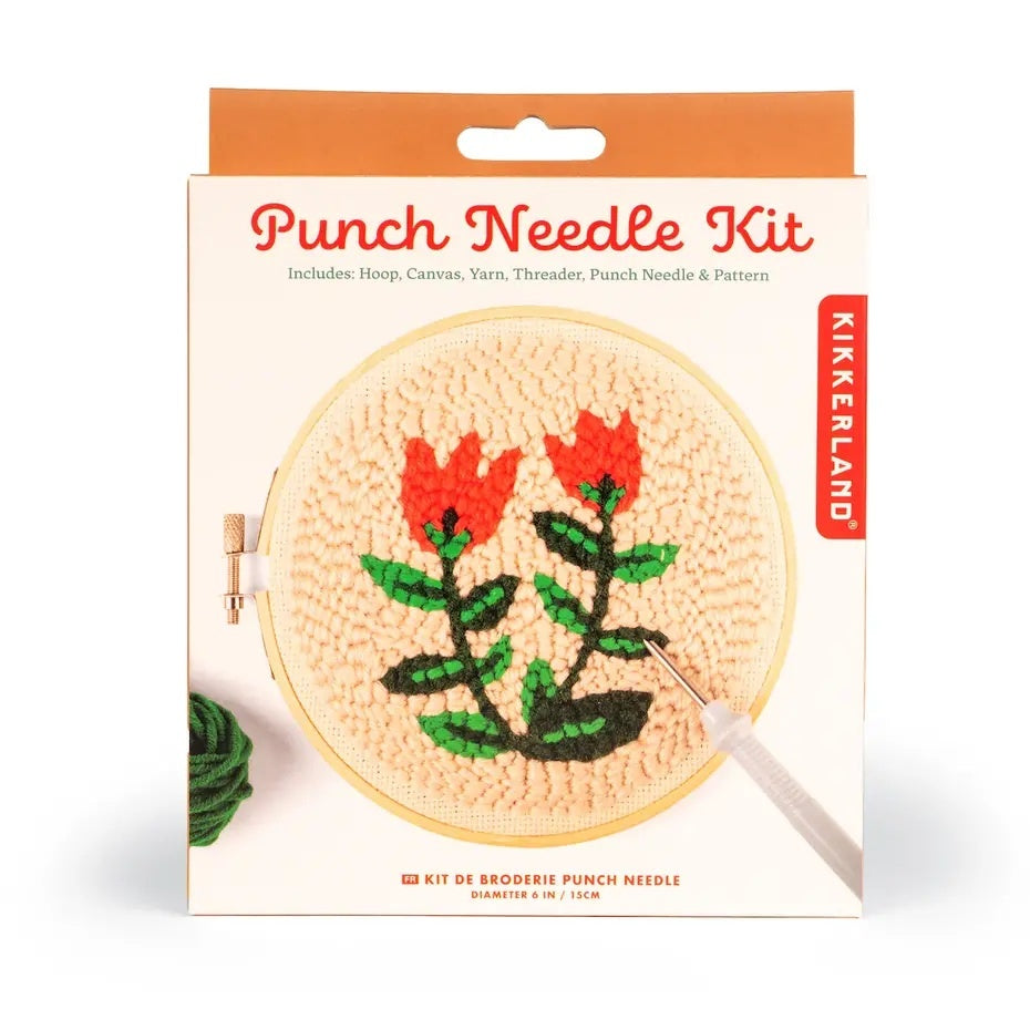 Punch naald set tulpen - cadeau van Kado in Huis