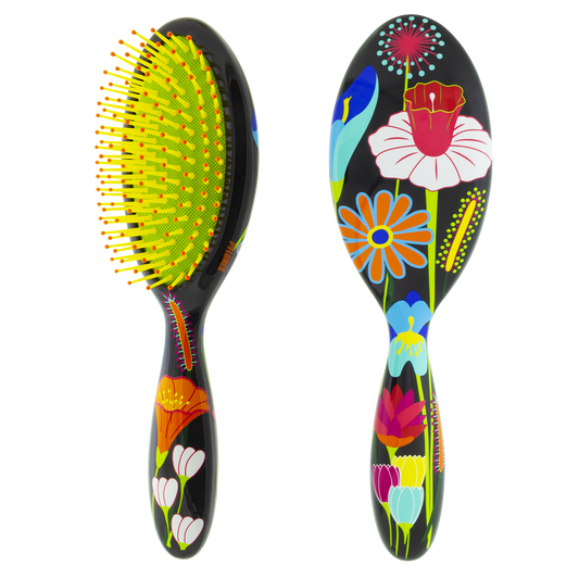 Haarborstel ladypop  Jardin fleuri - cadeau van Kado in Huis