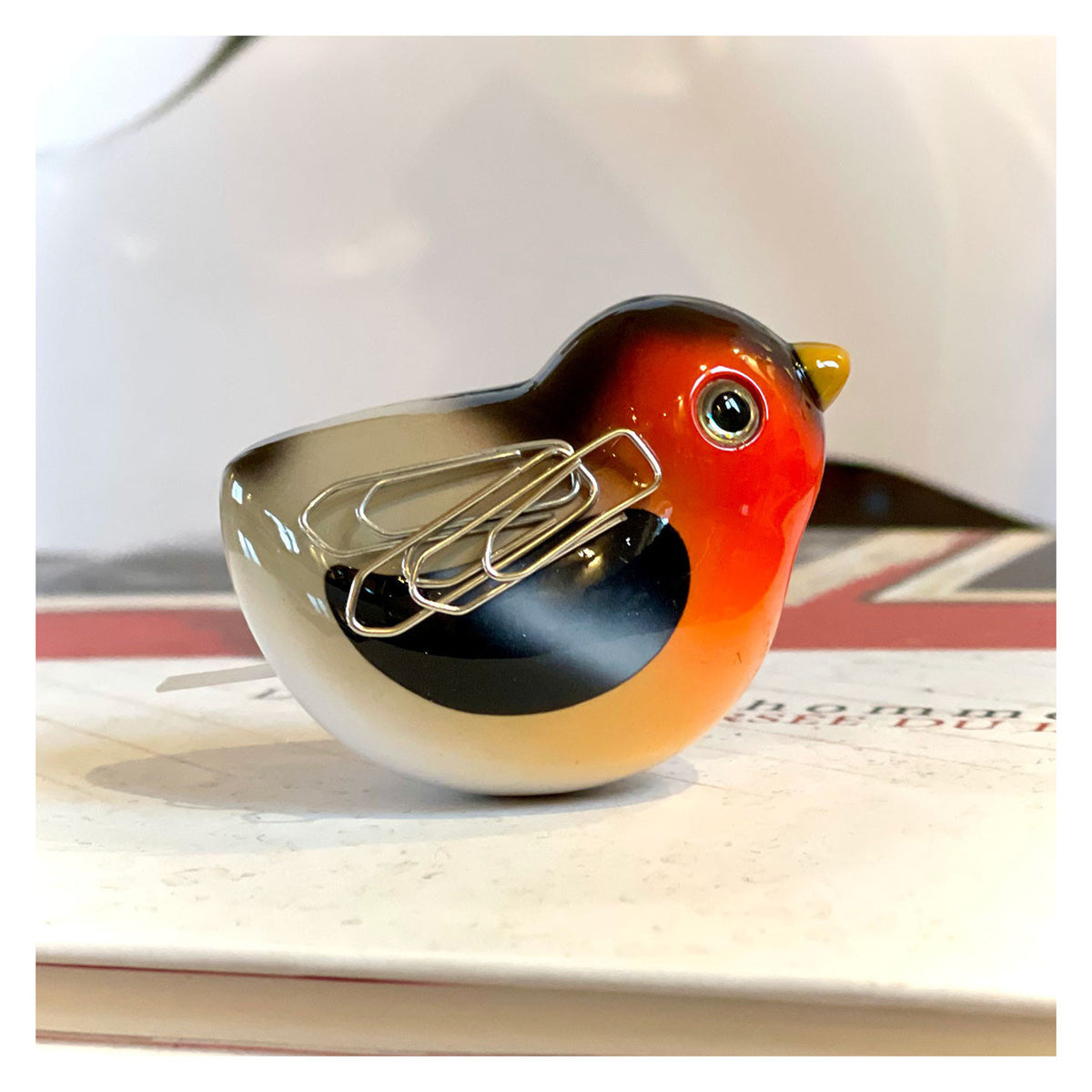 Magneetvogeltje Piu Piu Bullfinch - detailfoto 2