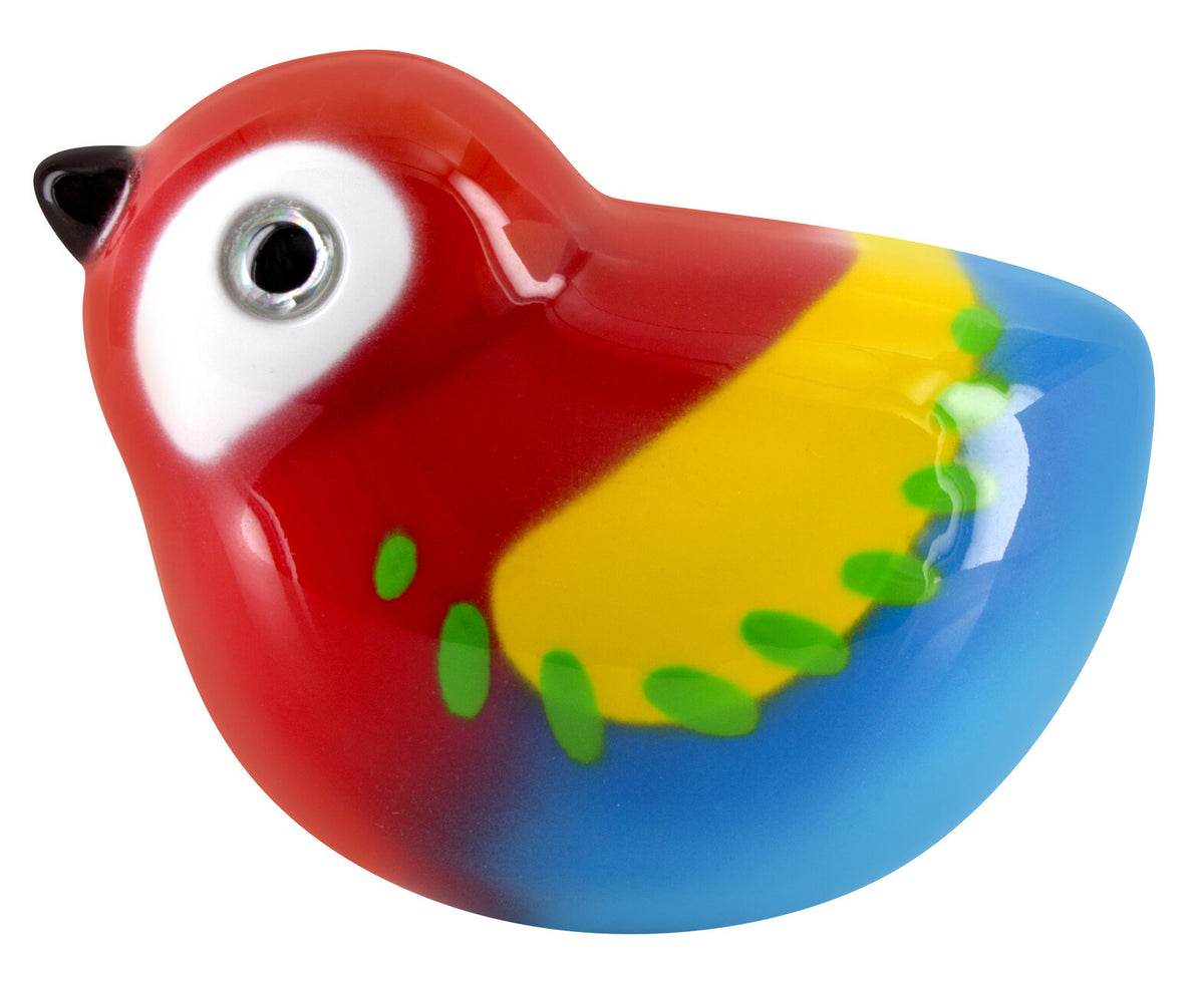 Magneetvogeltje Piu Piu Scarlet macaw - cadeau van Kado in Huis