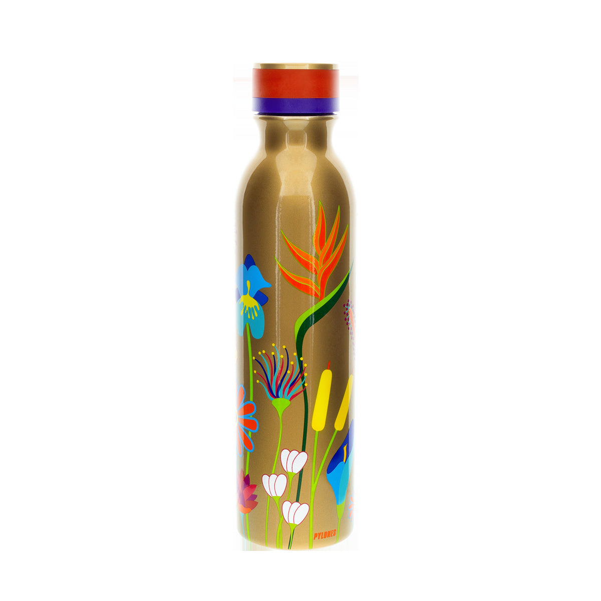 Thermosfles Keep Cool 750 ml Fleuri gold - detailfoto 1