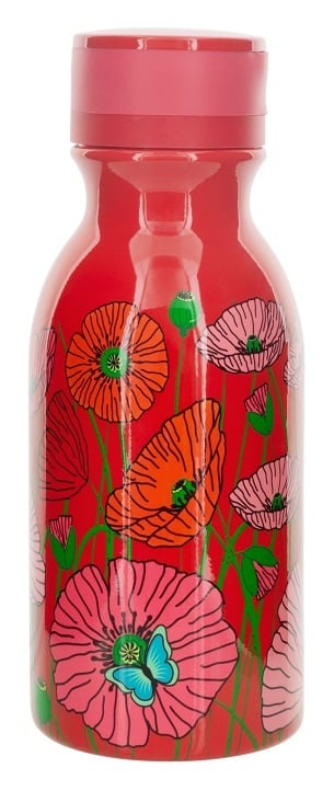 Thermosfles mini Keep Cool 400 ml Coquelicots - cadeau van Kado in Huis