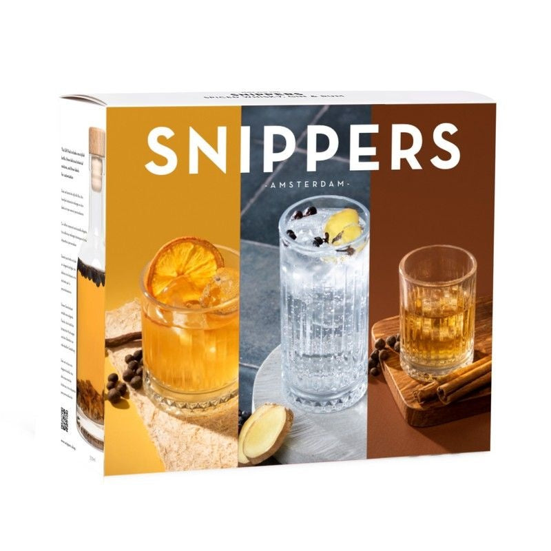 Snippers Whiskey Gin en Rum Cadeauset - detailfoto 1