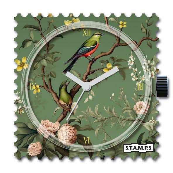 horloge Birdy - cadeau van Kado in Huis