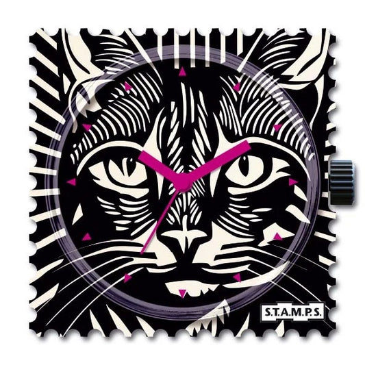 Horloge Black Garfield - cadeau van Kado in Huis