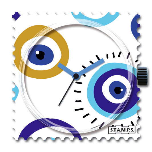 Horloge Blue Eye - cadeau van Kado in Huis