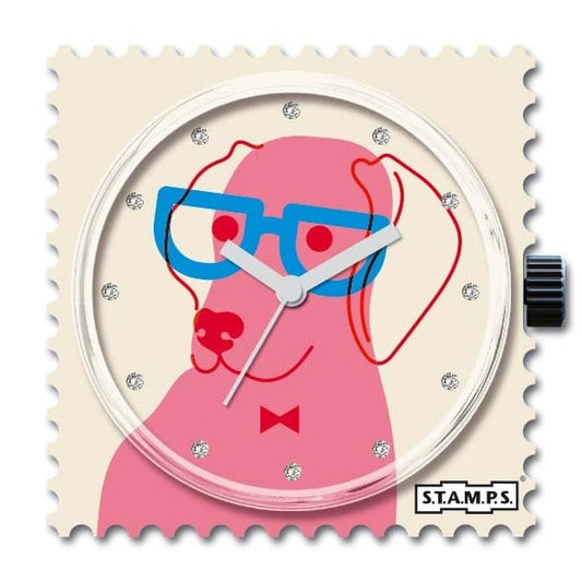horloge Diamond Doggy - cadeau van Kado in Huis