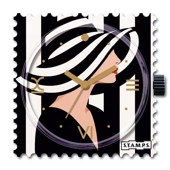 Horloge Hidden Lady - cadeau van Kado in Huis