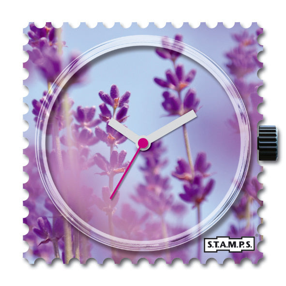 horloge lavanda - cadeau van Kado in Huis