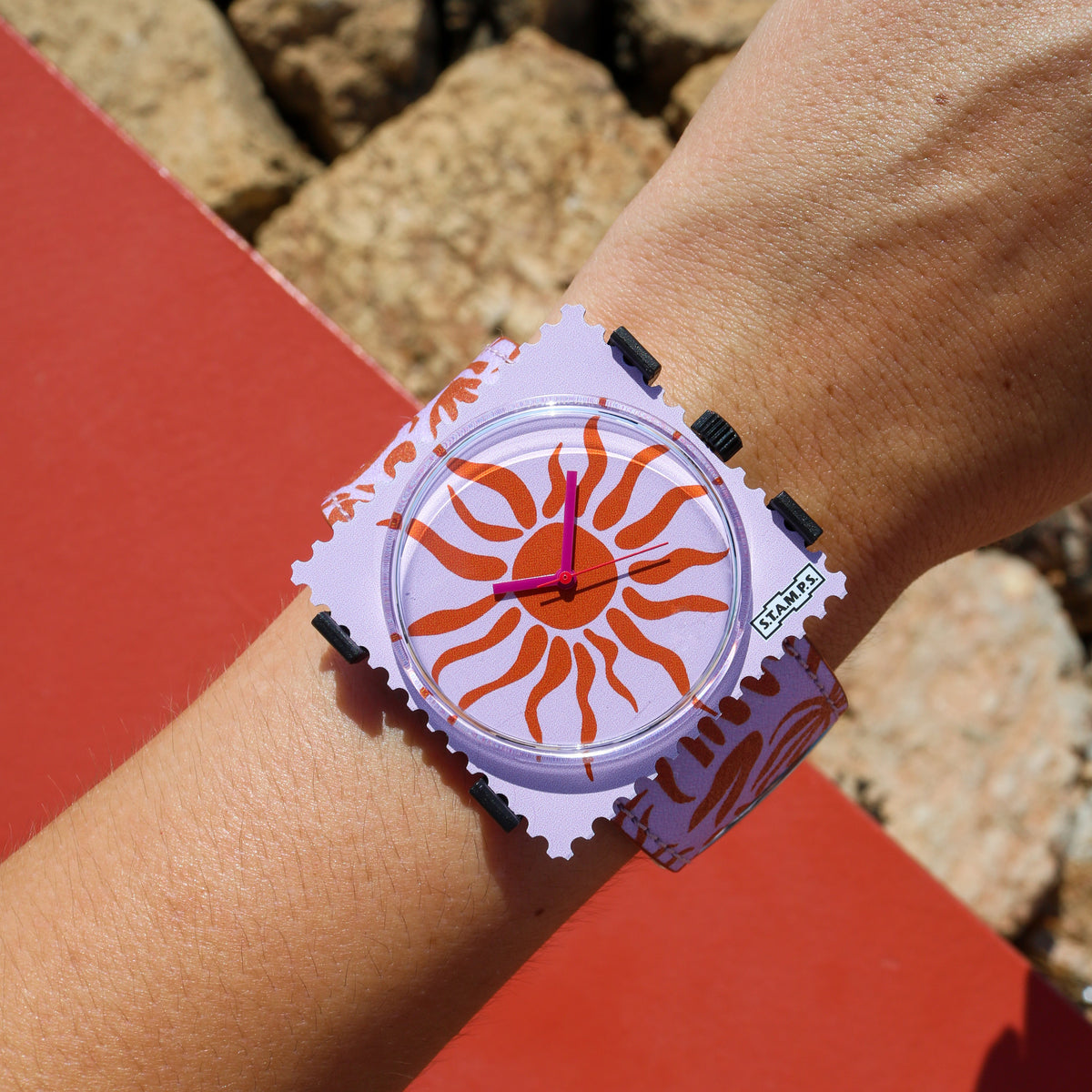 Horloge Limited Edition Iris - cadeau van Kado in Huis