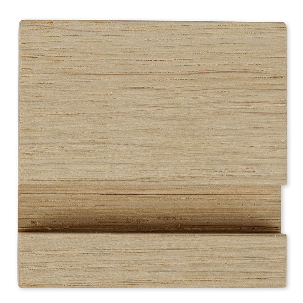 Houder van eikenhout 6,5 cm - detailfoto 2