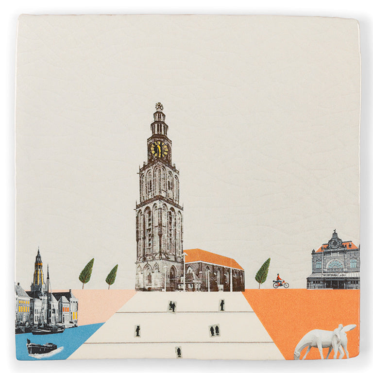 Magneet Groningse Stadjers Mini - detailfoto 1