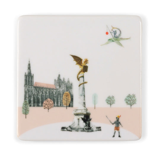 Magneet Sprookjesachtig Den Bosch mini - cadeau van Kado in Huis