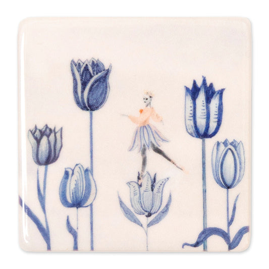 Magneet Tulpenliefde mini - cadeau van Kado in Huis