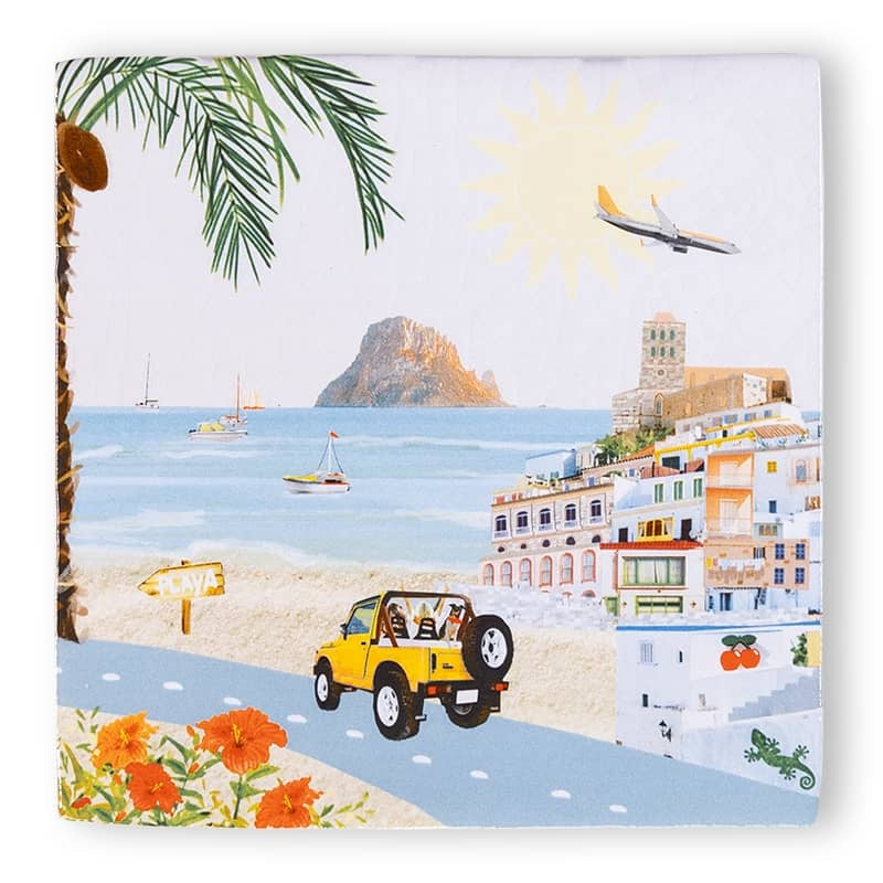 Idyllisch Ibiza Small - cadeau van Kado in Huis