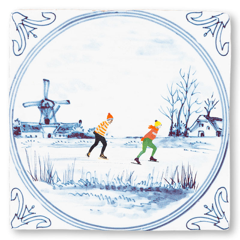 Siertegel Hollandse Winter small - detailfoto 1