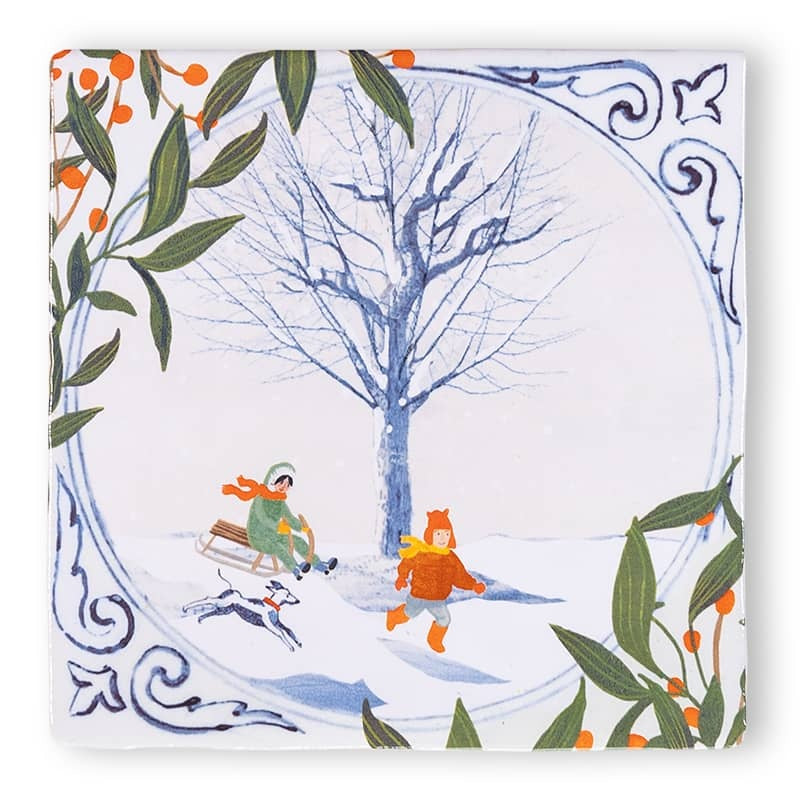 Winterlandschap Medium - detailfoto 1