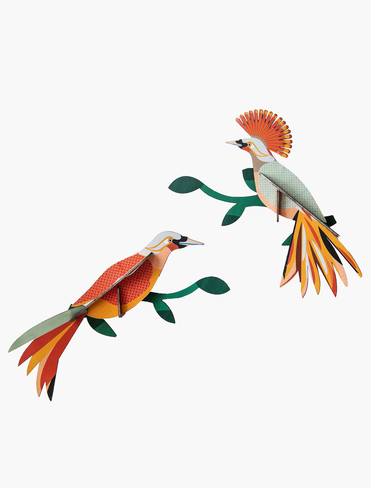 3D Wanddecoratie Paradise Bird Obi - detailfoto 1