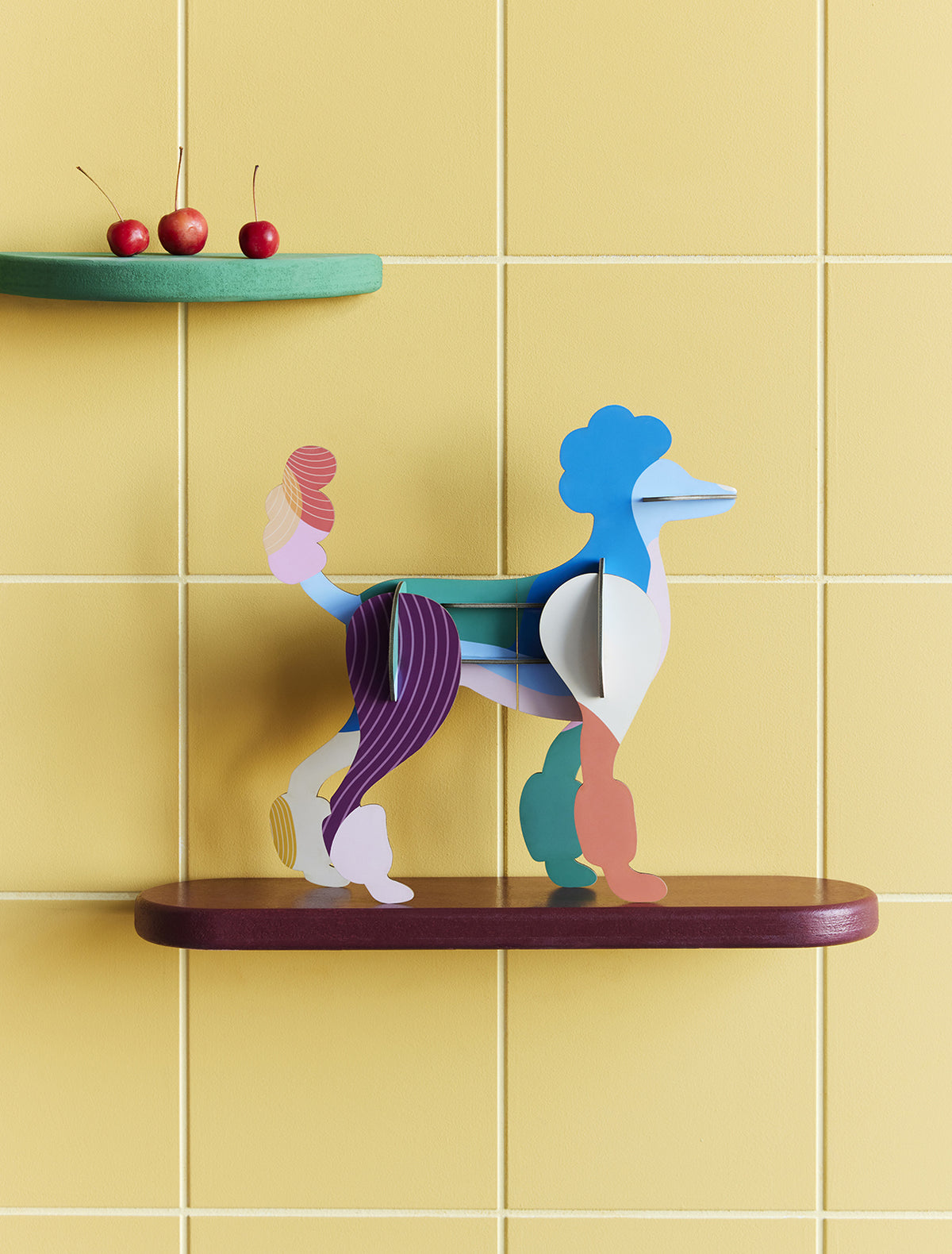 Hond Poedel Missis Fluffy - cadeau van Kado in Huis