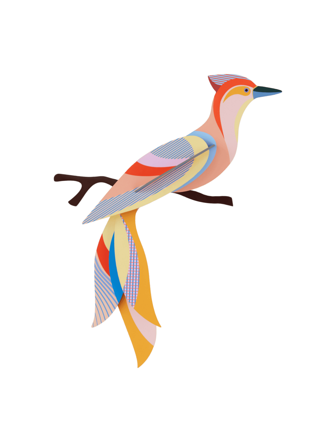 Muurkunst Paradijsvogel Sabah - cadeau van Kado in Huis
