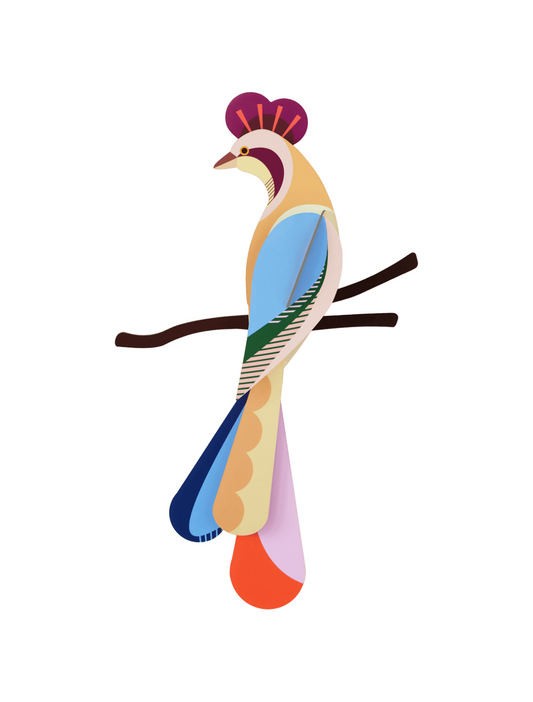 Muurkunst Paradijsvogel Sunda - cadeau van Kado in Huis