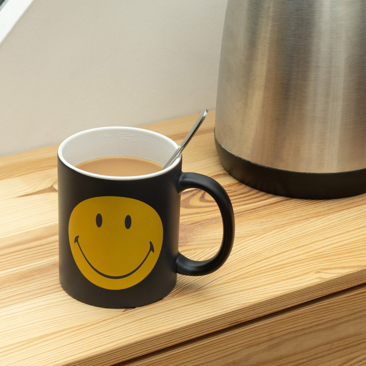 Smiley magische warmtegevoelige mok - cadeau van Kado in Huis