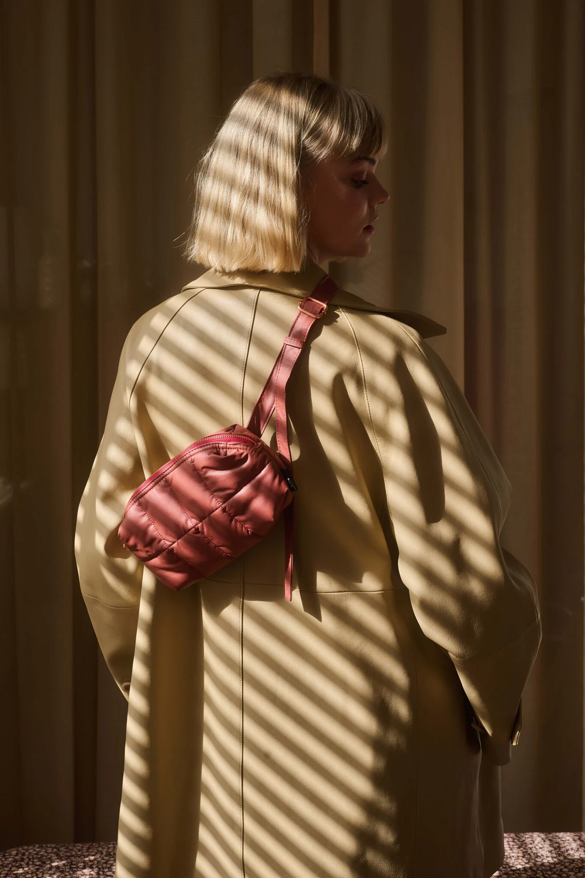 Cilou Puffy Riemtas Rood - cadeau van Kado in Huis