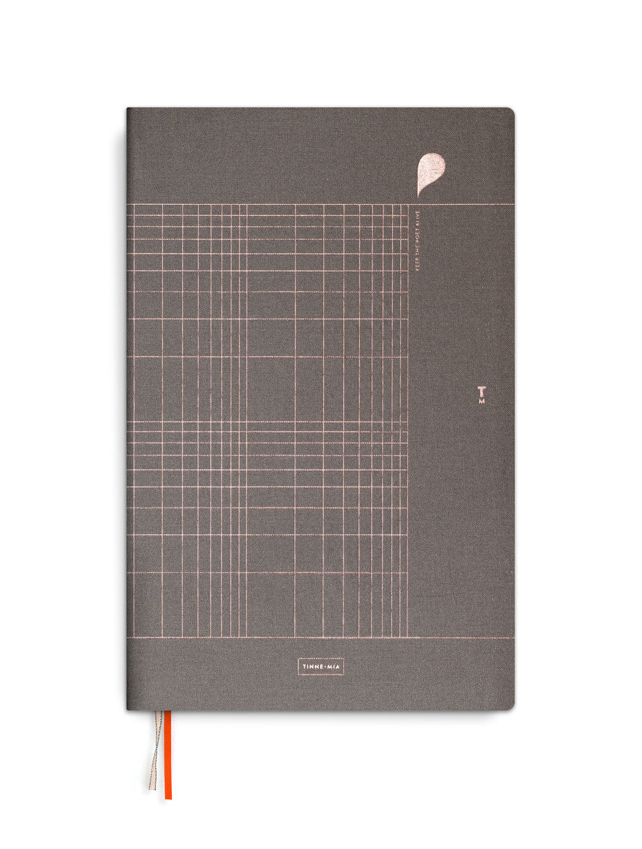 Notitieboek A4 Seal Brown - detailfoto 1
