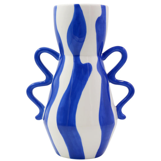 Vaas blauw Luis Bold & Blue - cadeau van Kado in Huis