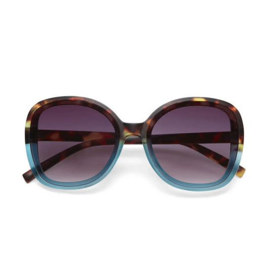 Zonnebril Butterfly Havana Blue - cadeau van Kado in Huis