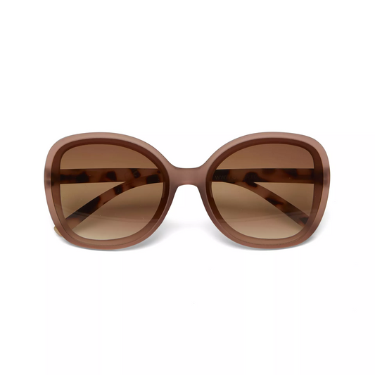 Zonnebril Butterfly Pink Havana - cadeau van Kado in Huis